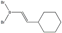(E)-2-Cyclohexylethenyldibromoborane