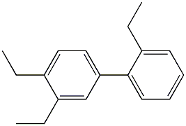 2',3,4-Triethyl-1,1'-biphenyl 结构式