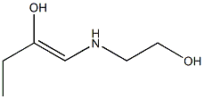 1-[(2-ヒドロキシエチル)アミノ]-1-ブテン-2-オール 化学構造式