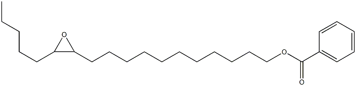 Benzoic acid 12,13-epoxyoctadecan-1-yl ester Struktur