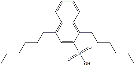  1,4-Dihexyl-2-naphthalenesulfonic acid