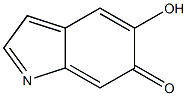 5-ヒドロキシ-6H-インドール-6-オン 化学構造式