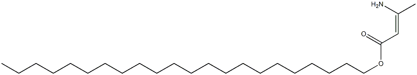 3-Aminocrotonic acid docosyl ester Structure