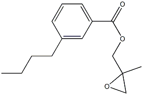  3-Butylbenzoic acid 2-methylglycidyl ester