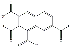 1,2,3,7-Naphthalenetetracarboxylate Structure