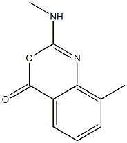 2-Methylamino-8-methyl-4H-3,1-benzoxazin-4-one