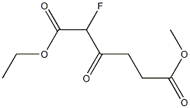  2-Fluoro-3-oxohexanedioic acid 1-ethyl 6-methyl ester