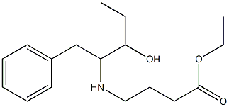  4-[(1-Benzyl-2-hydroxybutyl)amino]butanoic acid ethyl ester