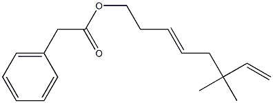 Phenylacetic acid 6,6-dimethyl-3,7-octadienyl ester