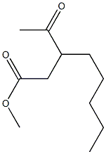 3-ペンチル-4-オキソ吉草酸メチル 化学構造式
