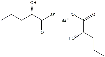 Bis[[S,(-)]-2-hydroxyvaleric acid] barium salt