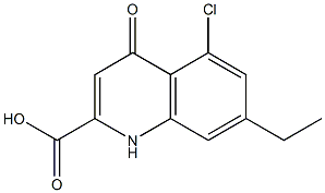 5-Chloro-7-ethyl-1,4-dihydro-4-oxoquinoline-2-carboxylic acid