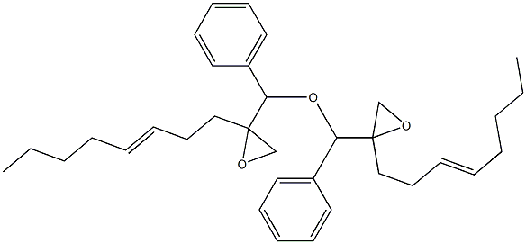 2-(3-Octenyl)phenylglycidyl ether Struktur