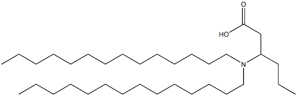 3-(Ditetradecylamino)hexanoic acid|