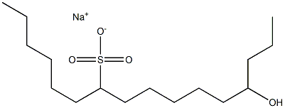 13-Hydroxyhexadecane-7-sulfonic acid sodium salt