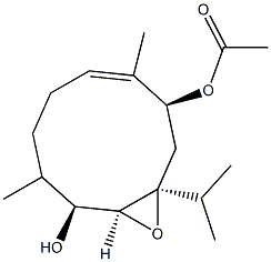 (1S,3S,4S,5S,9E)-3,4-Epoxy-6,10-dimethyl-3-isopropyl-9-cyclodecene-1,5-diol 1-acetate