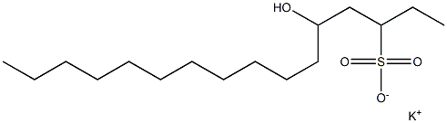 5-Hydroxyhexadecane-3-sulfonic acid potassium salt