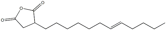 3,4-Dihydro-3-(7-dodecenyl)-2,5-furandione Structure