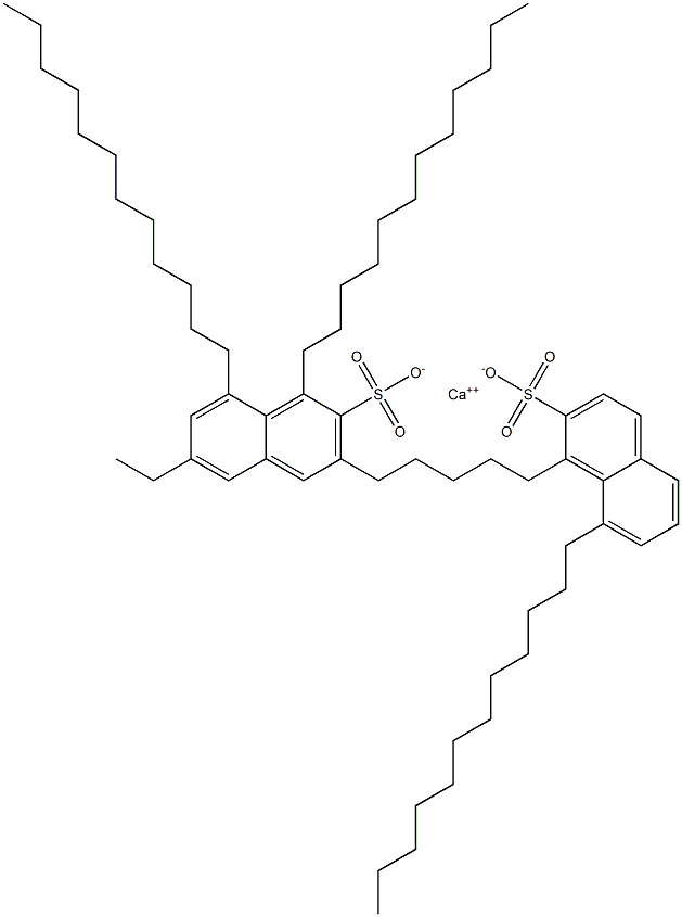 Bis(1,8-didodecyl-2-naphthalenesulfonic acid)calcium salt