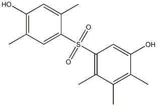 3,4'-Dihydroxy-2',4,5,5',6-pentamethyl[sulfonylbisbenzene]