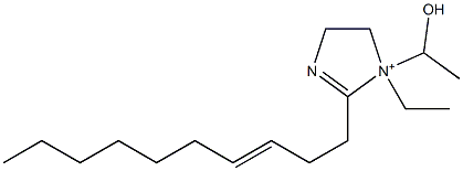 2-(3-Decenyl)-1-ethyl-1-(1-hydroxyethyl)-2-imidazoline-1-ium