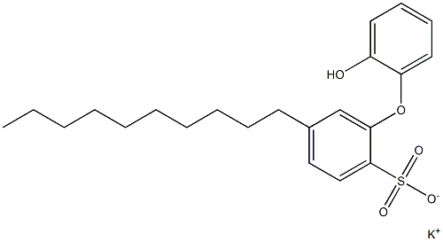 2'-Hydroxy-5-decyl[oxybisbenzene]-2-sulfonic acid potassium salt