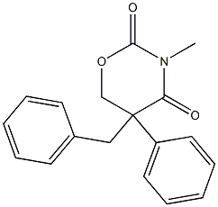 5,6-Dihydro-5-benzyl-3-methyl-5-phenyl-2H-1,3-oxazine-2,4(3H)-dione|