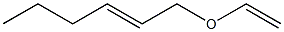 Ethenyl 2-hexenyl ether Structure