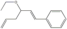 3-Ethoxy-1-phenyl-1,5-hexadiene Struktur