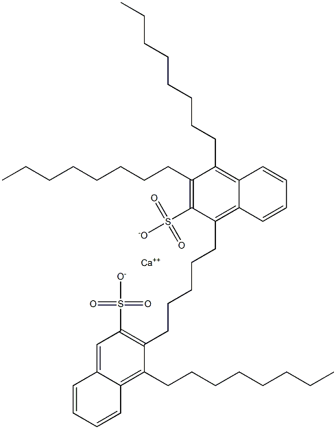 Bis(3,4-dioctyl-2-naphthalenesulfonic acid)calcium salt