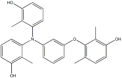 N,N-Bis(3-hydroxy-2-methylphenyl)-3-(3-hydroxy-2,6-dimethylphenoxy)benzenamine