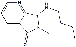 6,7-Dihydro-6-methyl-7-(butylamino)-5H-pyrrolo[3,4-b]pyridin-5-one