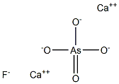 ひ酸カルシウムフルオリド 化学構造式