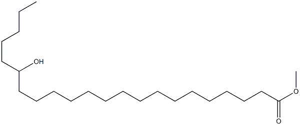 17-Hydroxydocosanoic acid methyl ester,,结构式