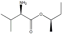 (R)-2-Amino-3-methylbutanoic acid (R)-1-methylpropyl ester Struktur