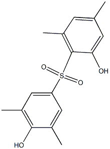 2,4'-Dihydroxy-3',4,5',6-tetramethyl[sulfonylbisbenzene] Structure