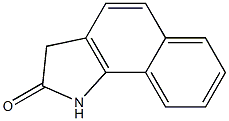 1H-ベンゾ[e]インドール-2(3H)-オン 化学構造式