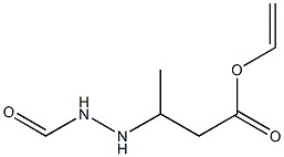 3-(2-Formylhydrazino)butyric acid vinyl ester