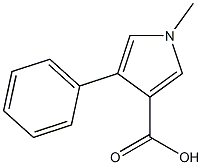 1-Methyl-4-phenyl-1H-pyrrole-3-carboxylic acid