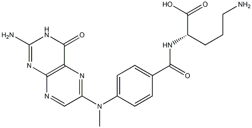(S)-5-Amino-2-[4-[[(2-amino-3,4-dihydro-4-oxopteridin)-6-yl]methylamino]benzoylamino]valeric acid