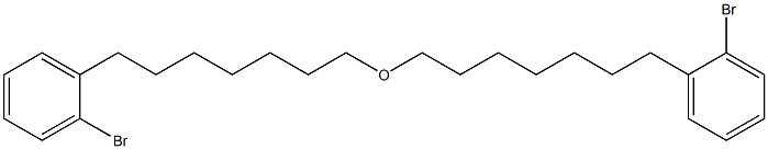 2-Bromophenylheptyl ether Struktur