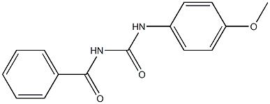  1-Benzoyl-3-(4-methoxyphenyl)urea