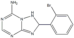 1,2-Dihydro-7-amino-2-(2-bromophenyl)[1,2,4]triazolo[1,5-a][1,3,5]triazine|