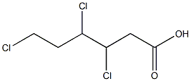 3,4,6-Trichlorohexanoic acid