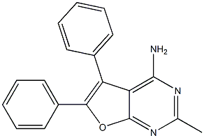 4-Amino-2-methyl-5,6-diphenylfuro[2,3-d]pyrimidine|