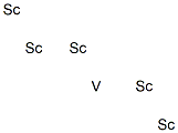 Vanadium pentascandium 结构式