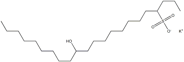 13-Hydroxydocosane-4-sulfonic acid potassium salt