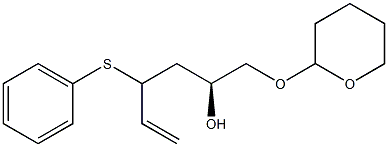 (2S)-1-[[(Tetrahydro-2H-pyran)-2-yl]oxy]-4-(phenylthio)-5-hexen-2-ol|