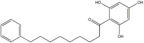 1-(2,4,6-Trihydroxyphenyl)-9-(phenyl)nonan-1-one
