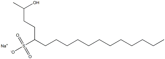  2-Hydroxyheptadecane-5-sulfonic acid sodium salt